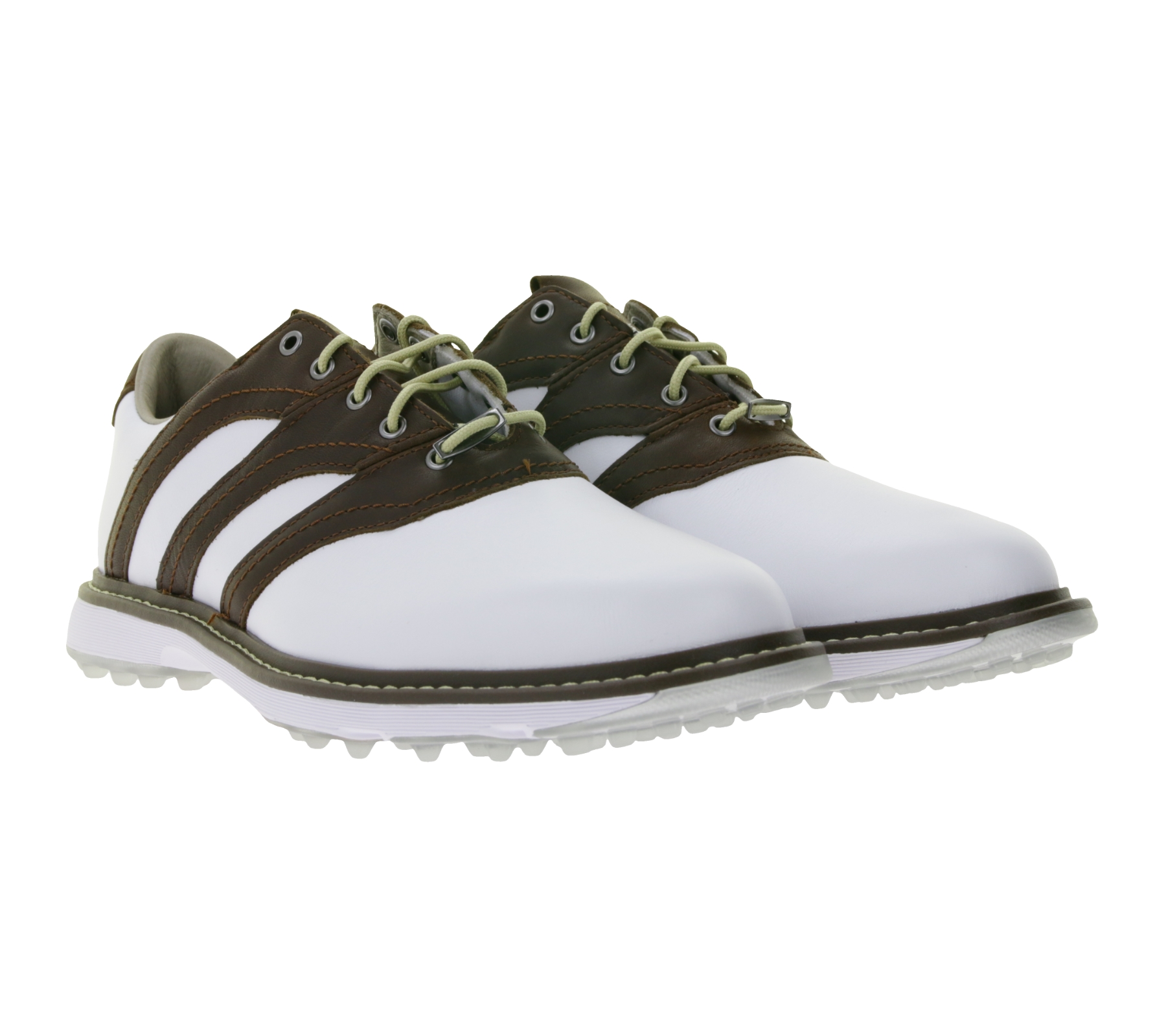 adidas Mc Z-Traxion Spikeless Damen Golf-Schuhe mit Boost-Zwischensohle Sport-Schuhe mit Lightstrike-Dämpfung und Boost-Ferse IG0910 Weiß/Braun von adidas