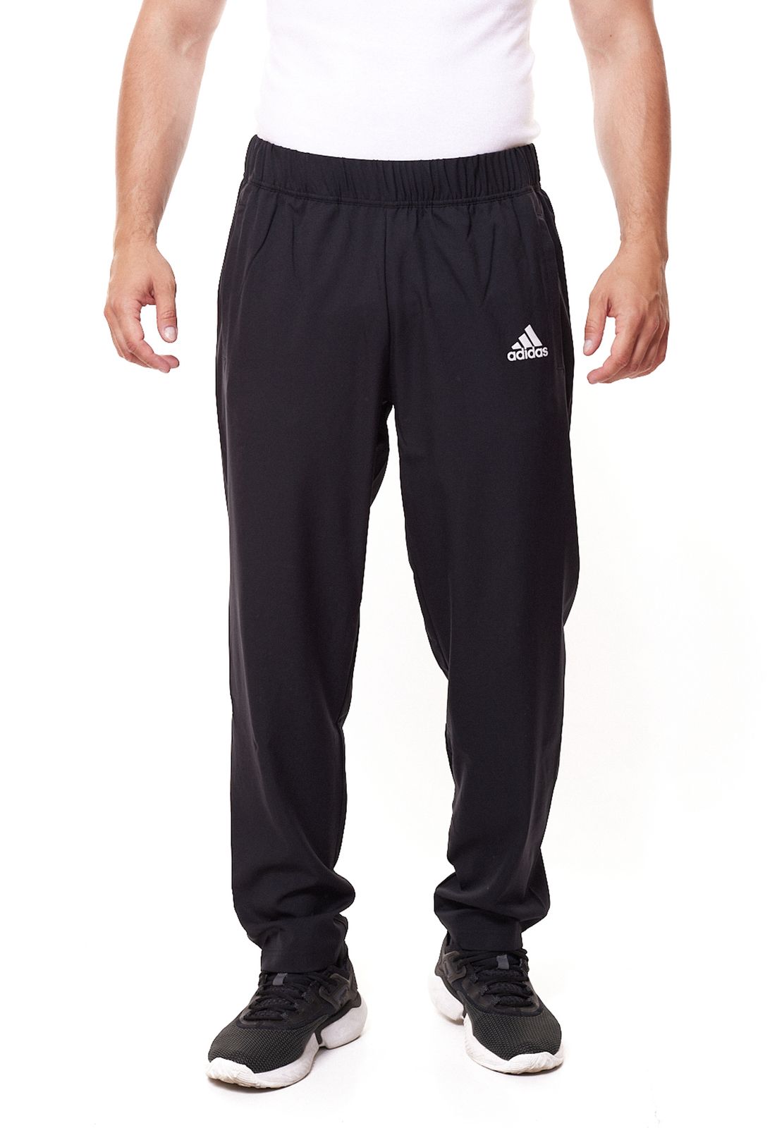 adidas Melbourne Stretch Woven Pant Herren Tennis-Hose Sporthose H67150 Schwarz von adidas