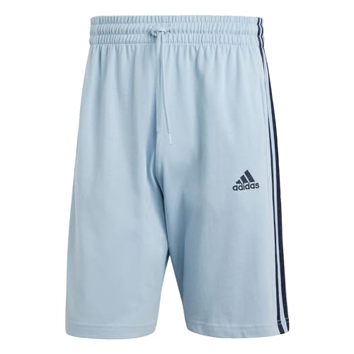 adidas Men's 3-Stripes CLX Swim Shorts Badehose, Wonder Blue/White, XS von adidas