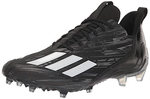 adidas Men's Adizero Football Shoe, Black/White/Black, 15 von adidas