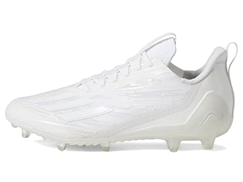 adidas Men's Adizero Football Shoe, White/White/White, 11 von adidas