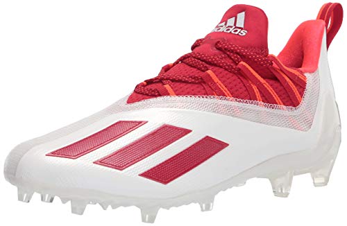 adidas Men's Adizero Running Shoes, White/Team Power Red/Solar Red, 14 von adidas
