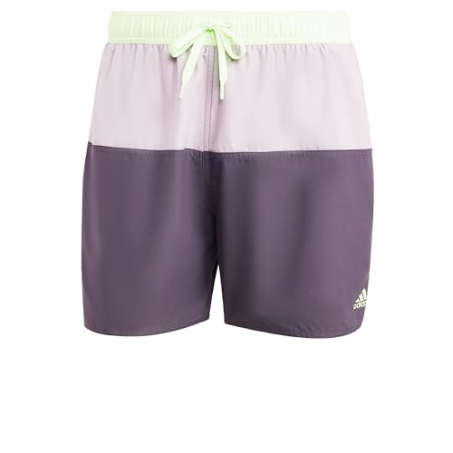 adidas Men's Colorblock CLX Badeshorts Aurora Black/Green Spark 3XL von adidas