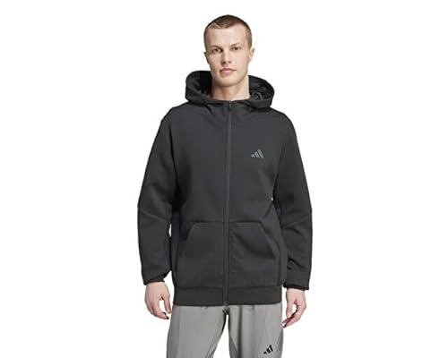 adidas Men's Designed for Training Full-Zip Trainingsjacke Black M von adidas