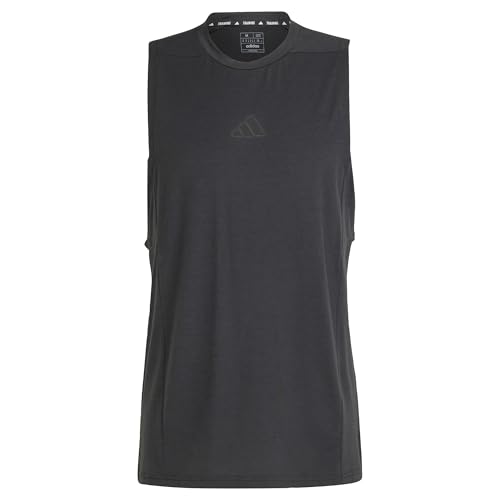 adidas Men's Designed for Training Workout Tanktop Black S von adidas