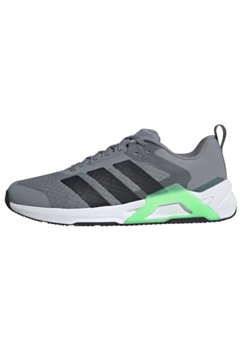 adidas Men's Dropset Control Trainingsschuh Grey/Core Black/Lime Burst 47 1/3 adidas Men's Dropset Control Trainingsschuh Grey/Core Black/Lime Burst 47 1/3 von adidas