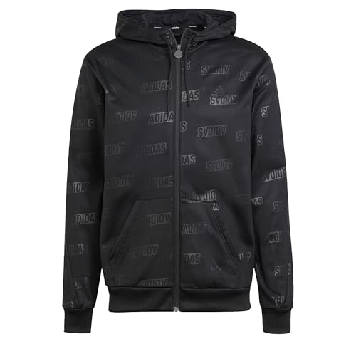 adidas Men's Embossed Full-Zip Trainingsjacke Black XL adidas Men's Embossed Full-Zip Trainingsjacke Black XL von adidas