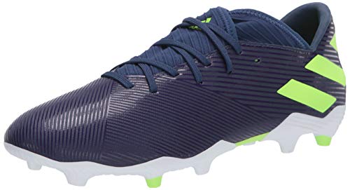 adidas Men's Nemeziz Messi 19.3 FG Sneaker, Indigo/Green/Purple, 9 M US von adidas