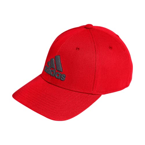 adidas Men's Producer 2 Structured Stretch Fit Cap, Vivid Red/Onix Grey, Small-Medium von adidas
