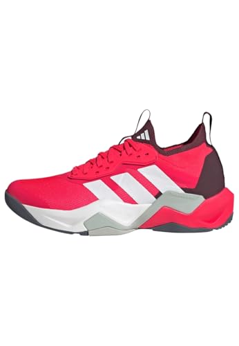 adidas Men's Rapidmove ADV 2 HIIT-Trainingsschuhe Lucid Red/Cloud White/Aurora Ruby 42 von adidas