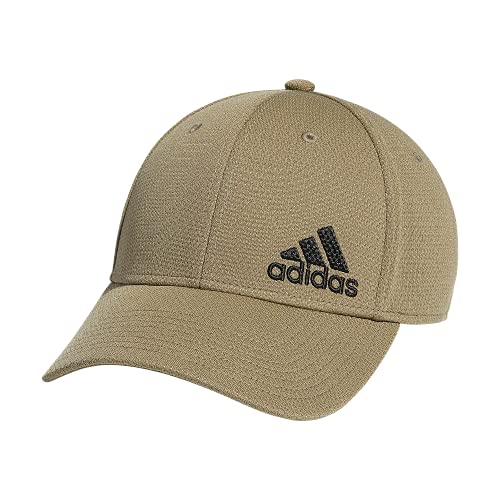 adidas Men's Release 2 Structured Stretch Fit Cap, Orbit Green/Black, Large-X-Large von adidas