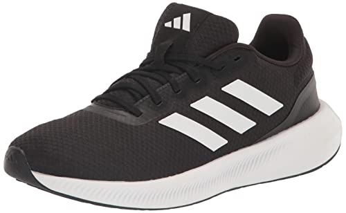 adidas Men's Run Falcon 3.0 Shoe, Black/White/Black, 12 adidas Men's Run Falcon 3.0 Shoe, Black/White/Black, 12 von adidas