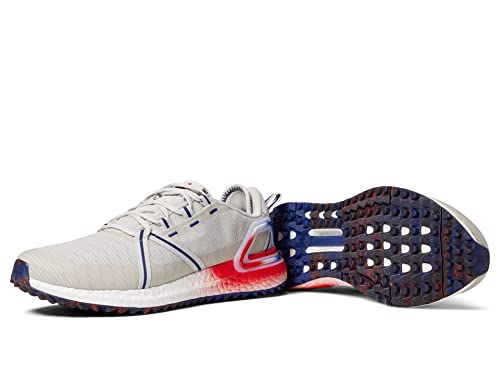 adidas Men's SOLARTHON PRIMEGREEN Spikeless Golf Shoes, Grey Two/Vivid Red/Victory Blue, 10 von adidas