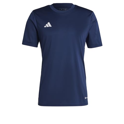 adidas Men's TABELA 23 JSY T-Shirt, Team Navy Blue 2/White, L von adidas