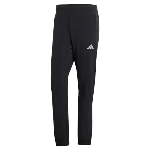 adidas Men's Tech Apparel Trainingshose Black/Carbon M von adidas