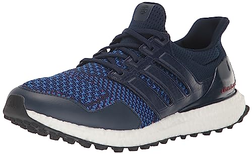 adidas Men's Ultraboost Golf Shoe, Collegiate Navy/Collegiate Navy/Bright red, 4 adidas Men's Ultraboost Golf Shoe, Collegiate Navy/Collegiate Navy/Bright red, 4 von adidas