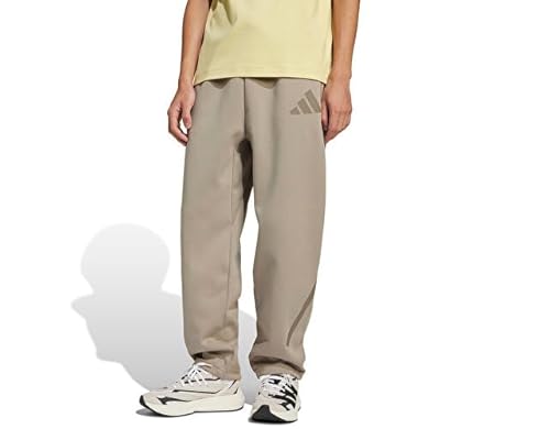 adidas Men's Z.N.E. Open-Hem Hose Putty Beige XL von adidas
