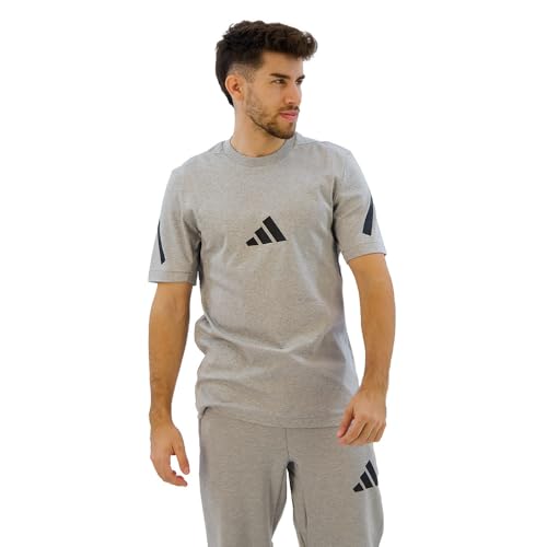 adidas Men's Z.N.E. T-Shirt Medium Grey Heather XL von adidas