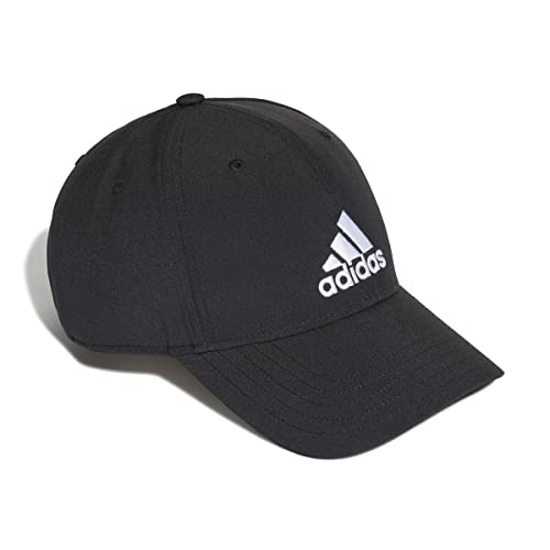 adidas Mens Bballcap Lt Emb Cap, Black/White, Small adidas Mens Bballcap Lt Emb Cap, Black/White, Small von adidas