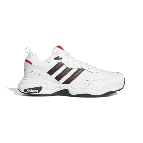 adidas Herren Strutter Shoes Gymnastik-und Trainingsschuhe, Cloud White/Core Black/Active Red, 44 EU von adidas