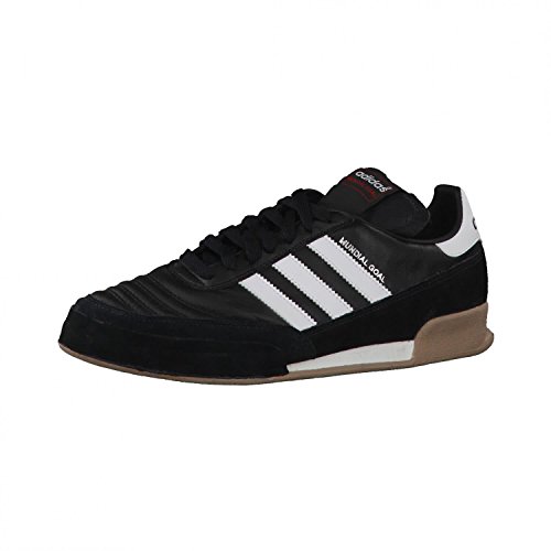 adidas Mundial Goal Herren Fußballschuhe, Schwarz (Black 1/running White/running White), 47 1/3 EU von adidas