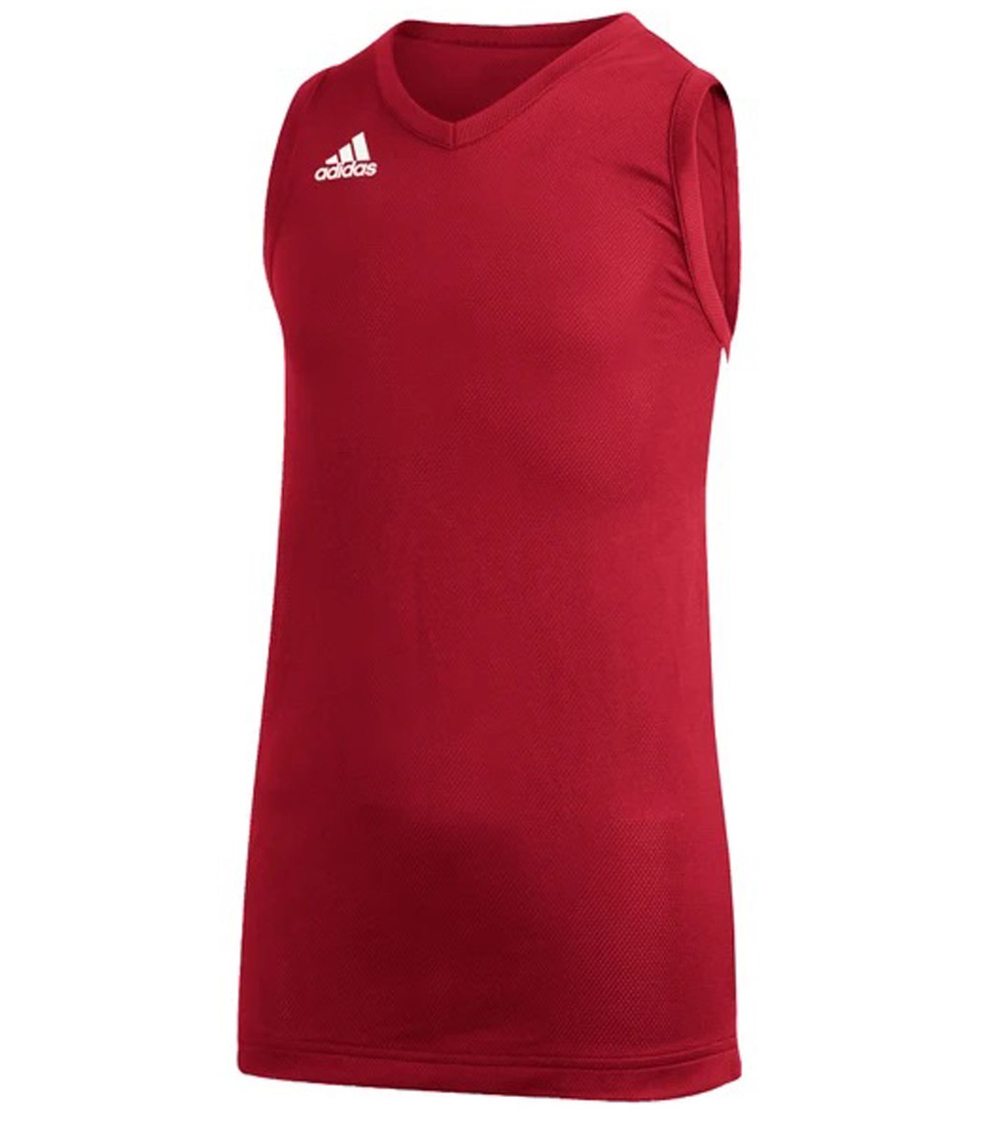 adidas N3XT L3V3L Prime Game Jersey Junior recyceltes Kinder Basketball-Trikot Tank-Top FR9364 Rot von adidas