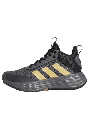 adidas Ownthegame 2.0 Shoes Sneaker, Grey Five/Matte Gold/core Black, 38 2/3 EU von adidas