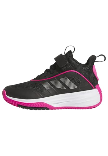 adidas OWNTHEGAME 3.0 Shoes Basketball-Schuhe, core Black/Iron met./Shock pink, 32 EU von adidas