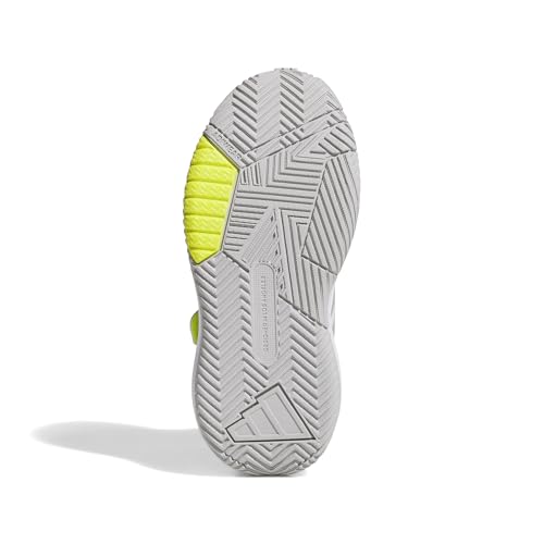 adidas OWNTHEGAME 3.0 Shoes Sneaker, SOLAR Slime/Supplier Colour/FTWR White, 24 EU von adidas