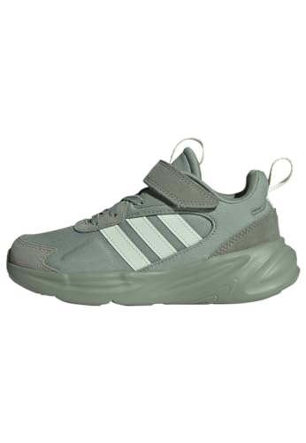 adidas OZELLE Shoes Kids Schuhe-Hoch, Silver Green/Linen Green/Off White, 36 2/3 EU von adidas
