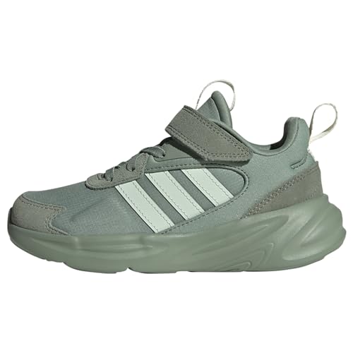 adidas OZELLE Shoes Kids Schuhe-Hoch, Silver Green/Linen Green/Off White, 32 EU von adidas