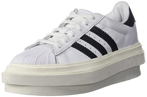 adidas Originals Beyonce Superstar Damen Trainers Sneakers (UK 6.5 US 8 EU 40, White Black White FY7730) von adidas