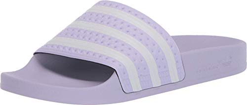 adidas Originals Damen Adilette Slides Sandalen, Violett (Lila Tönung / Ftwr Weiß/Violett), 37 EU von adidas