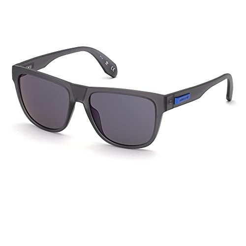 adidas Originals OR0035 Unisex-Sonnenbrille, leichte Sonnenbrille für Damen und Herren, Navigator-Brillenglasform, Blau Verspiegeltes Glas, Grau adidas Originals OR0035 Unisex-Sonnenbrille, leichte Sonnenbrille für Damen und Herren, Navigator-Brillenglasform, Blau Verspiegeltes Glas, Grau von adidas