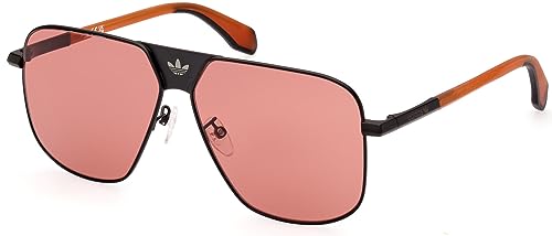 adidas Herren Or0091 Sonnenbrille, Mattes Schwarz, 60/12/145 von adidas