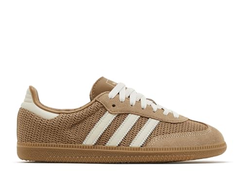adidas Originals Samba Soccer-inspirierte Herren-Sneaker, Brauner Karton, 42 2/3 EU von adidas