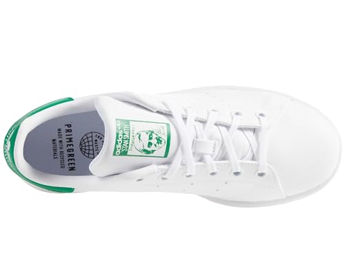 adidas Originals Stan Smith (End Plastic Waste) Sneaker, White/White/Green, 2.5 US Unisex Little Kid von adidas