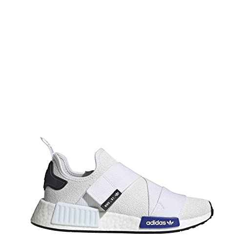 adidas Originals Women's NMD_R1's Sneaker, White/Lucid Blue/Black, 10.5 von adidas