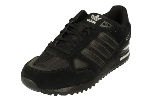 adidas Originals ZX 750 Herren Trainers Sneakers (UK 12 US 12.5 EU 47 1/3, Black Black Silver GW5531) von adidas