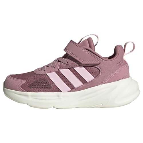 adidas Ozelle Running Lifestyle Elastic Lace with Top Strap Shoes Sneakers, Wonder Orchid/Clear pink/Off White, 38 EU von adidas