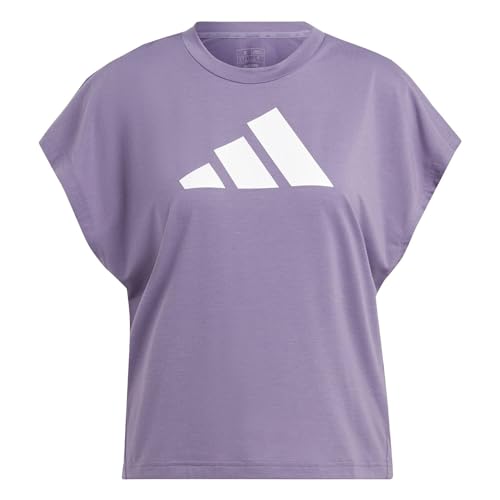 adidas Performance Damen Trainingsshirt lila (309) M von adidas