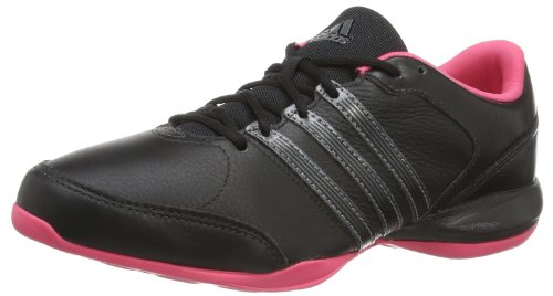 adidas Performance Damen Workout Lo III Hallenschuhe, Schwarz (Black 1/Carbon Met. S14/Bahia Pink S14) von adidas