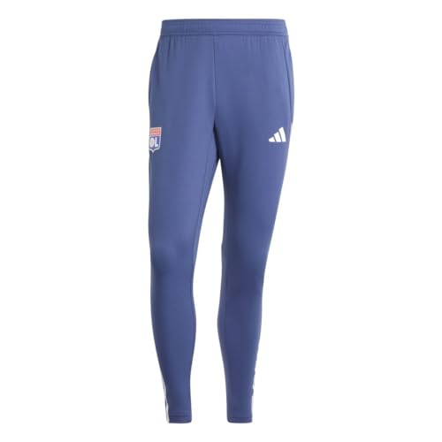 adidas Performance Olympique Lyon Tiro 23 Trainingshose Herren blau/rosa, L von adidas