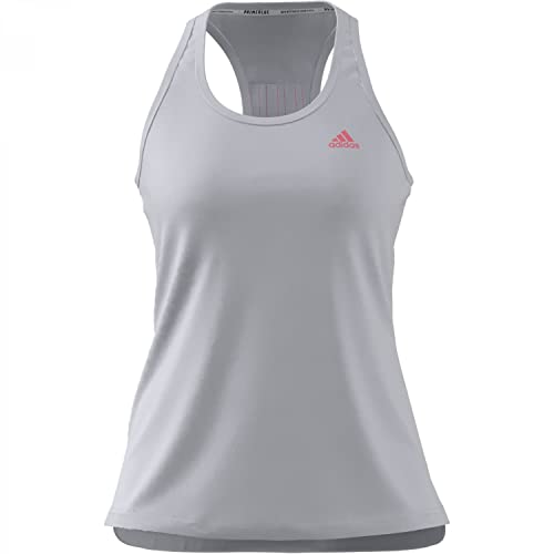 adidas Performance Primeblue Designed 2 Move 3-Streifen Trainingstank Damen hellgrau, L von adidas