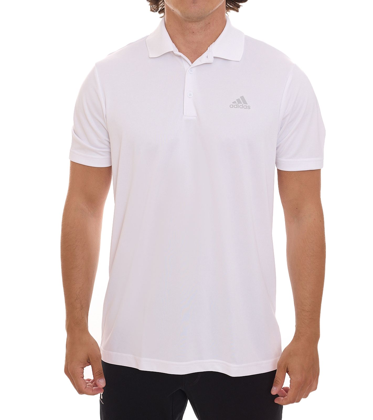 adidas Performance Primegreen Herren Polo-Shirt in Pique-Qualität Golf-Hemd GQ3132 Weiß von adidas