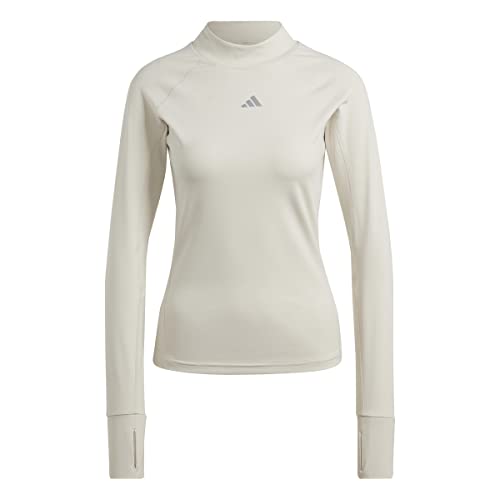 adidas Performance Techfit Warm Longsleeve Damen beige, XS von adidas