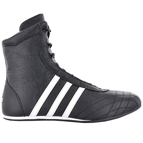 adidas Prajna High 382158 Schuhe Boxerschuhe Schwarz Leder - Grösse: EU 38 UK 5 von adidas