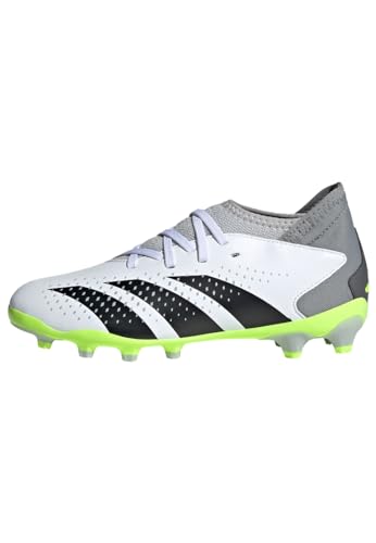 adidas Predator Accuracy.3 Multi-Ground Boots Fußballschuhe, Cloud White/Core Black/Lucid Lemon, 29 EU von adidas