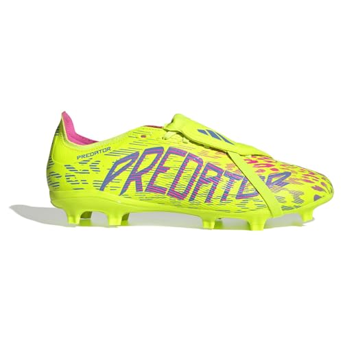 adidas Predator League Faltbare Zungen-Stiefel, für verschiedene Böden, Unisex-Erwachsene, LUCLEM/BLUFUS/LUCPNK, 44 2/3 EU von adidas