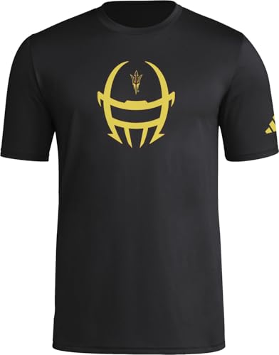 adidas - Pregame-T-Shirt für Herren, kurzärmelig, Schwarz/Nccaas, 5XL von adidas